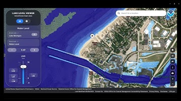 NOAA Lake Level Viewer - Tutorial from GLISA