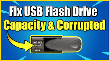 How to Restore USB Flash Drive to FULL Capacity (Fix Corrupted USB Drive)