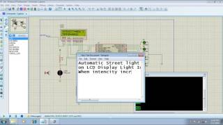 Automatic Street control based on light intensity with PIC 18F4550