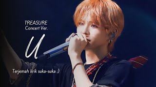 TREASURE - 'U' | Terjemah lirik suka-suka