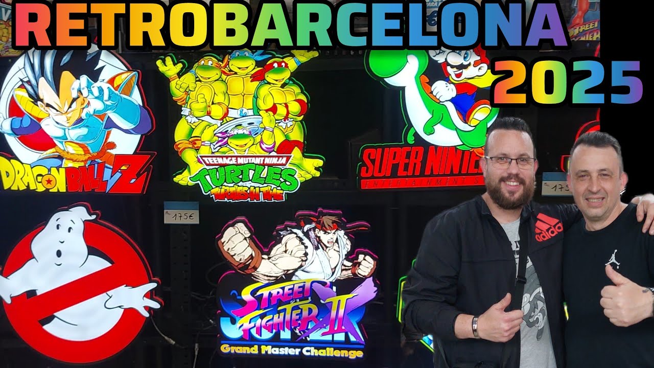 Retro🕹 Barcelona 2025 Sábado 3 de Mayo