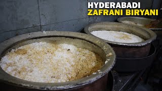 Eid Special Original Hyderabadi Zafrani Dum Biryani Ki Making from Hyderabadi Caterers
