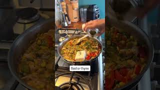 Easy Creamy Chicken Orzo (20 min)