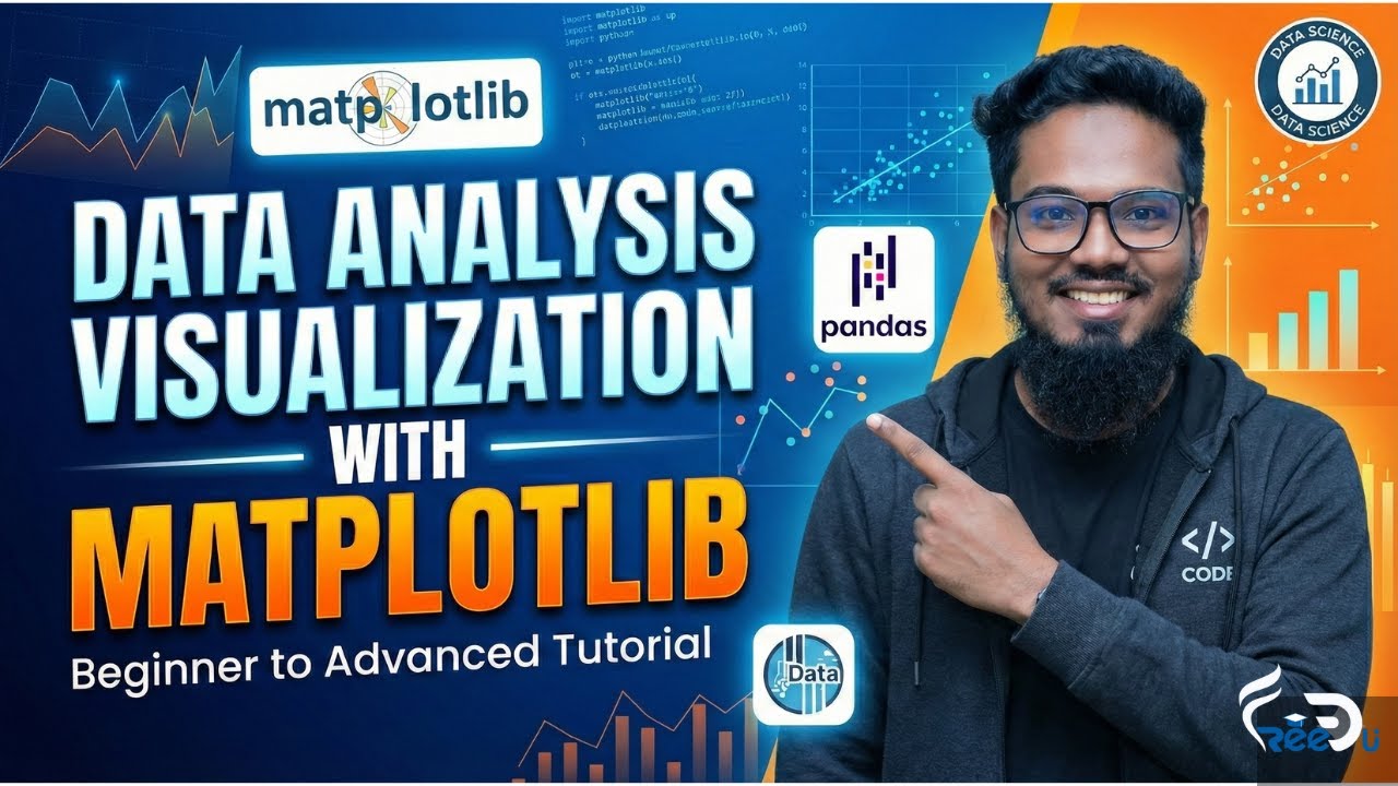 Data Analysis Visualization with Matplotlib - YouTube