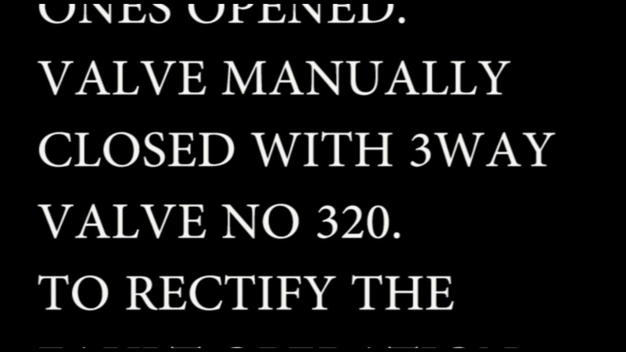 ME MAIN AIR START VALVE PROBLEM TROUBLESHOOTING YouTube