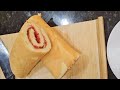 Vanilla Roll Cake with Strawberry Jam filling #shorts #cakerecipe #easycakerecipe #chefray