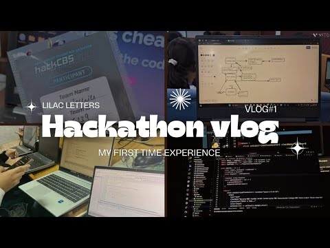My First Hackathon Experience| Worshop and 12 hour hackathon vlog - YouTube