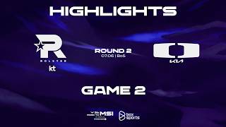 Highlights KT vs DK | Game 2 | Round 2 | LCK 2026 Road to MSI