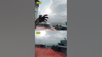 COD Mobile in Low Vs High Graphics