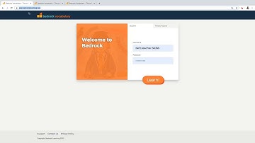 Bedrock Learning - Teacher Dashboard Overview