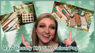 RAW BEAUTY KRISTI X COLOURPOP | Full collection review