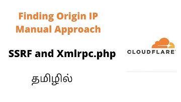 Finding Origin IP Using SSRF and Xmlrpc.php || Method-2 || CDN ||  WAF || 2022 ||