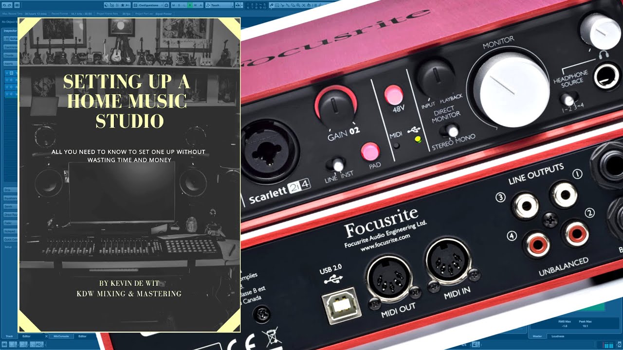 Setting Up A Home Music Studio - 06 Audio Interface - YouTube