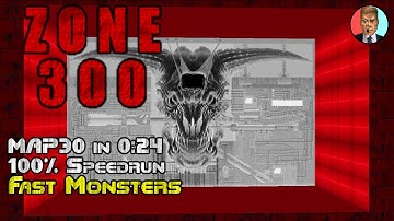 UV Fast Speedrun of Zone 300 Map 30 in 0:24