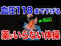 【翌朝血圧下がる151→118】血圧ドバドバ流して動脈硬化も予防する高血圧解消ストレッチ!血圧安定して爆痩せするからやってみて!|血糖値|悪玉コレステロール