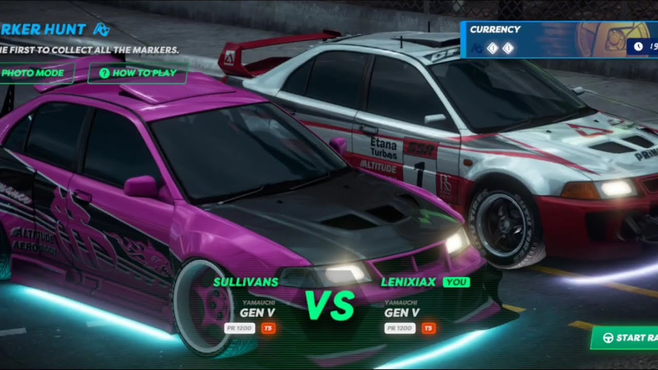 Marker hunt race vs Sullivans, Static Shift Racing Gameplay