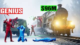 How 15 Thieves Stopped a Speeding Train With a $2 Battery... Then Vanished With $96M in 15 Minutes