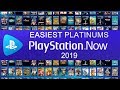 Easiest Platinums On PS Now 2019 | 7 Day Free Trial - Free Platinum Games