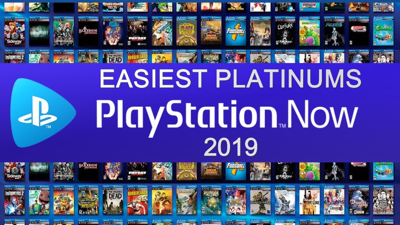 lettelse miljø Ret Easiest Platinums On PS Now 2019 | 7 Day Free Trial - Free Platinum Games -  YouTube