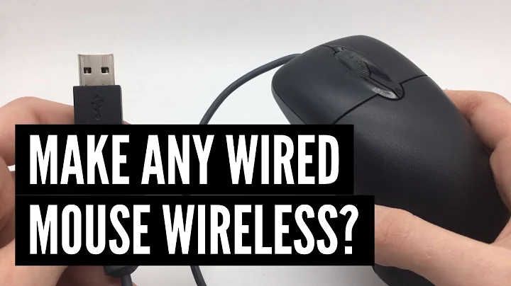 Make Any Mouse or Keyboard Wireless