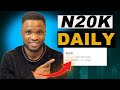 No work need make 20000 daily how to make money online in nigeria with your phone