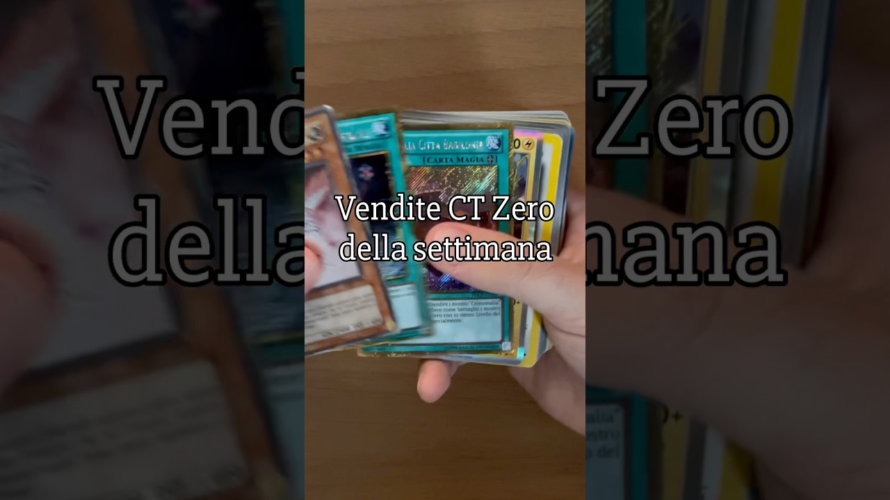 Vendite CardTrader Zero della settimana! 