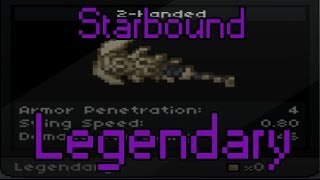 Starbound Legendary Weapons -The Macabre Spinebuckler