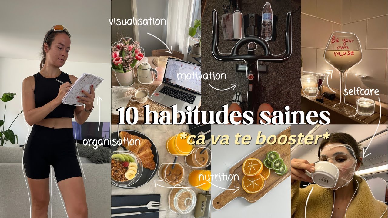 10 habitudes SAINES pour CRÉER une discipline et atteindre tes objectifs