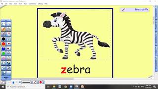 KG1 english letter Z,z