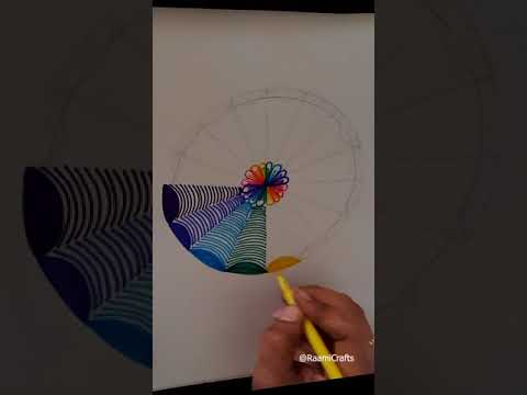 How to Draw Mandala Art | Easy Mandala Pattern | Mandala Art for