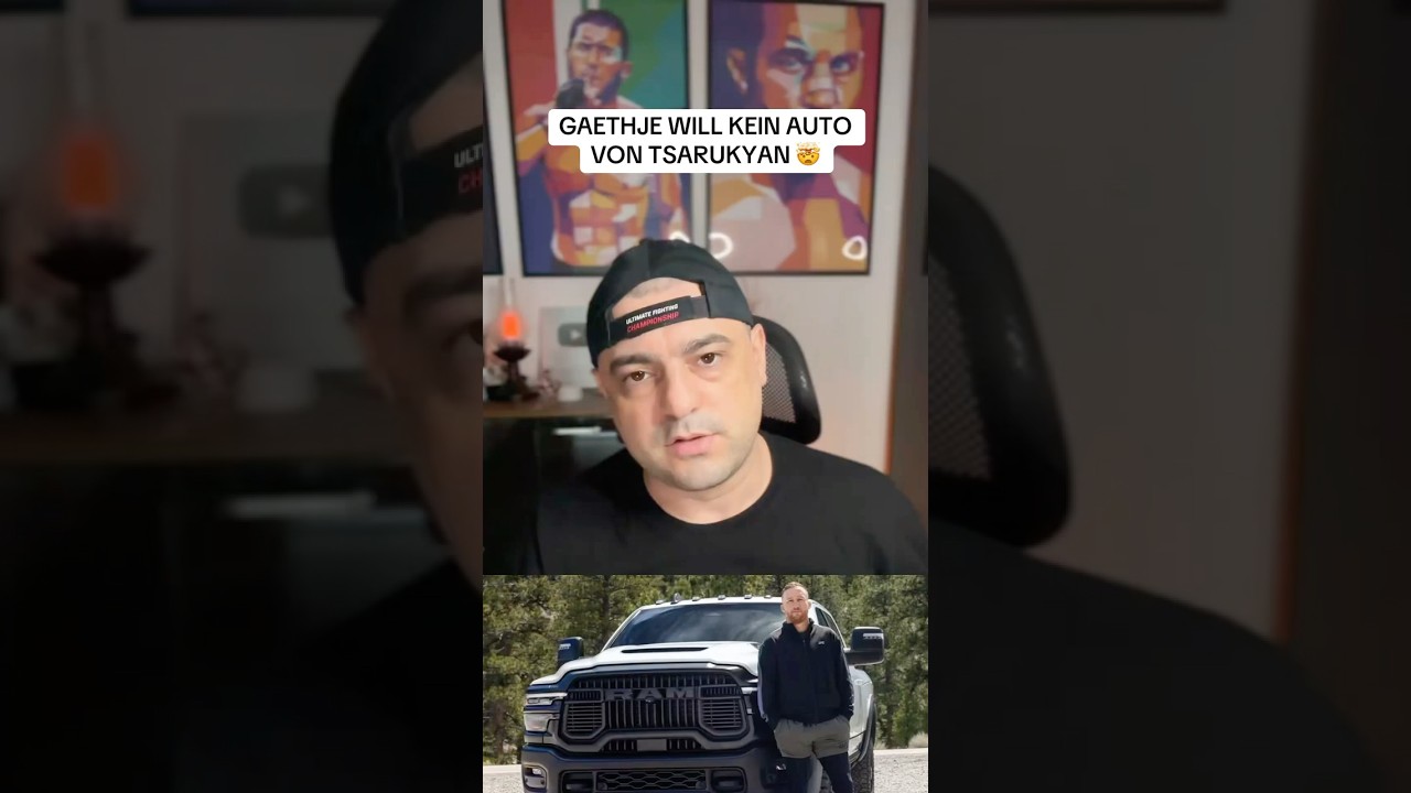 GAETHJE SAGT NEIN ZUM PICK-UP😂 #mma #kampfsport #ufc