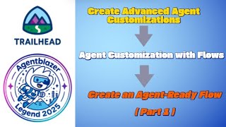Create an Agent Ready Flow - ( Part 1 ) || Agent Customization with Flows
