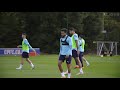 CAHILL AND PVA BACK IN FULL TRAINING! Batshuayi, Zaha, Meyer and Eze all in the goals.