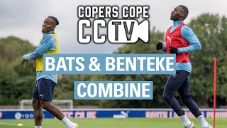 CAHILL AND PVA BACK IN FULL TRAINING! Batshuayi, Zaha, Meyer and Eze all in the goals.