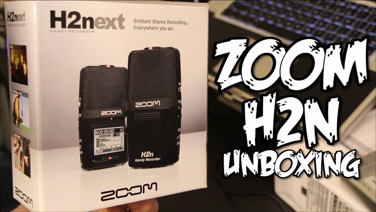 Zoom H2n Unboxing - YouTube
