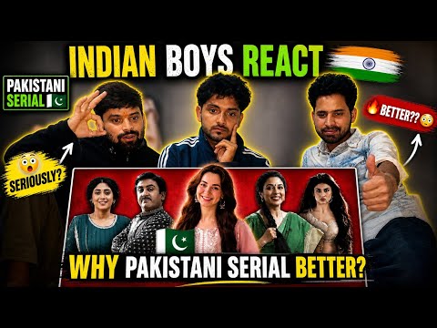 Why Pakistani🇵🇰 Serials Are Better Than 🇮🇳Indian? 😳#pakistan #pakdrama #reactionvideo 