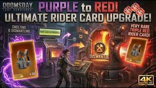 Doomsday: Last Survivors - Triple Purple to Triple Red Rider Card [4K]