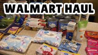 Quick & Easy Walmart Pick Up Order Haul + Menus!