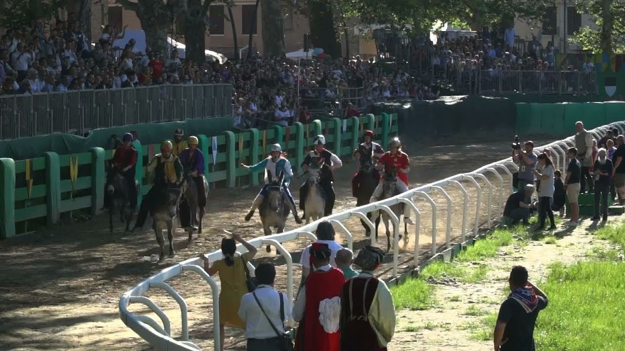 Palio 2019 corsa asine