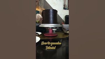HOW TO GANACHE A CAKE || CHOCOLATE GANACHE #tutorial #cake #cakedecorating