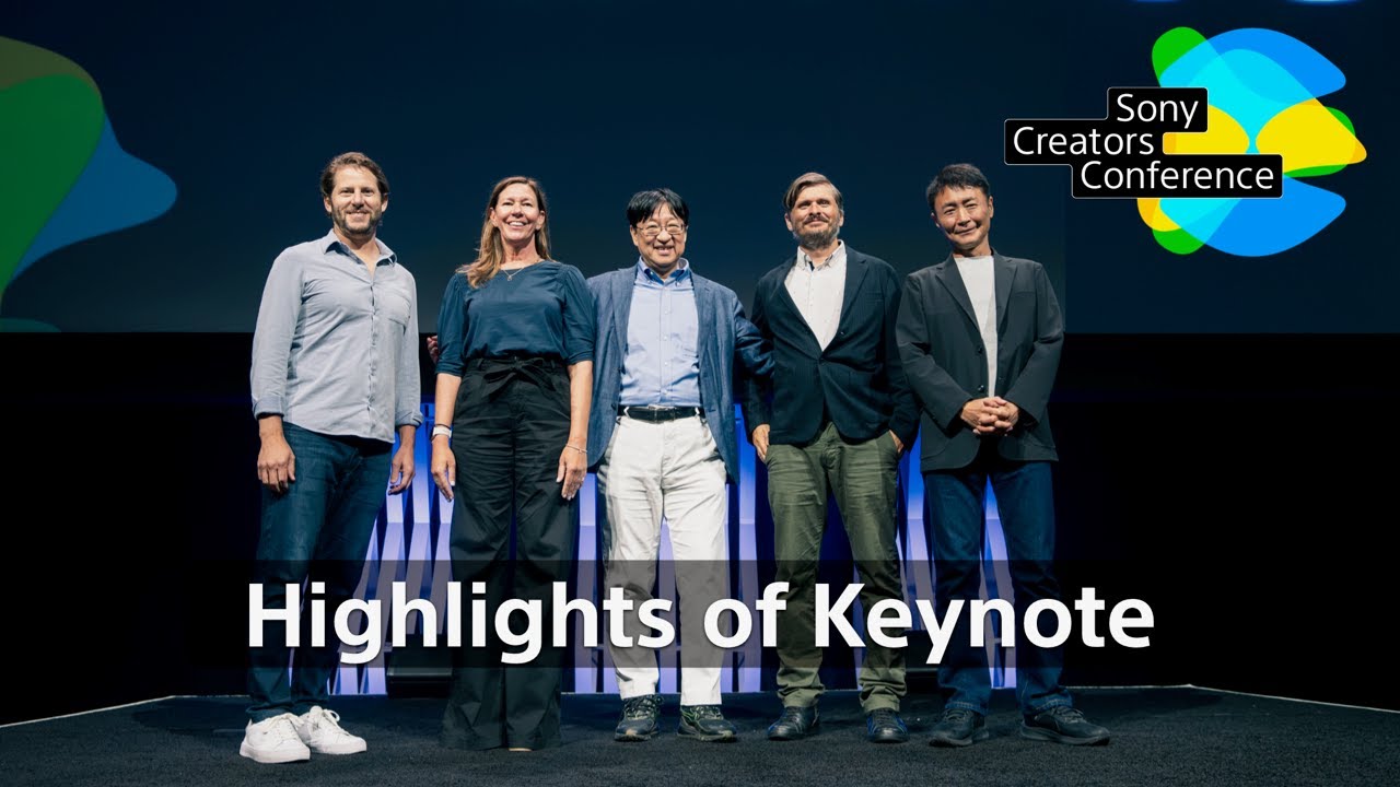 [SCC]Highlight from Keynote by Dr. Kitano: Pioneering the Future of Creation | Sony Official