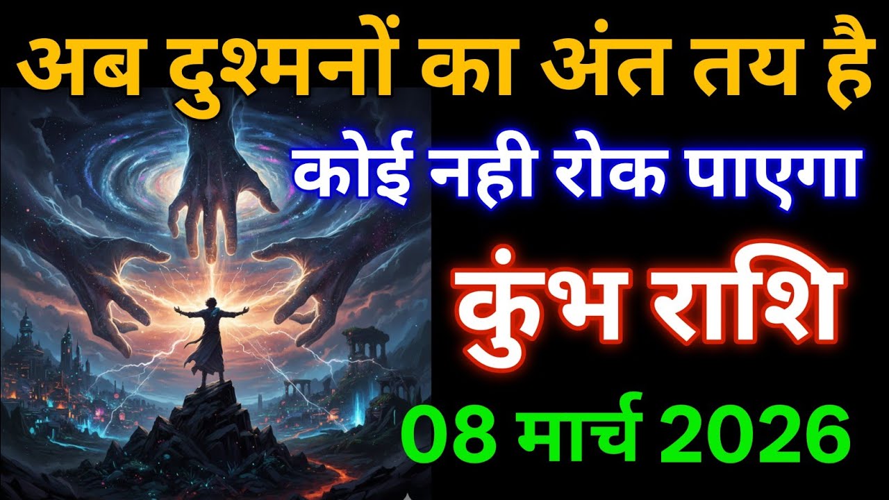 अब दुश्मनों का विनाश तय है, कोई भी रास्ता नहीं रोक पाएगा।kumbh rashi.