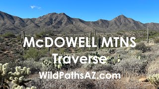 Hike the entire length of the McDowell Mountains on this adventure