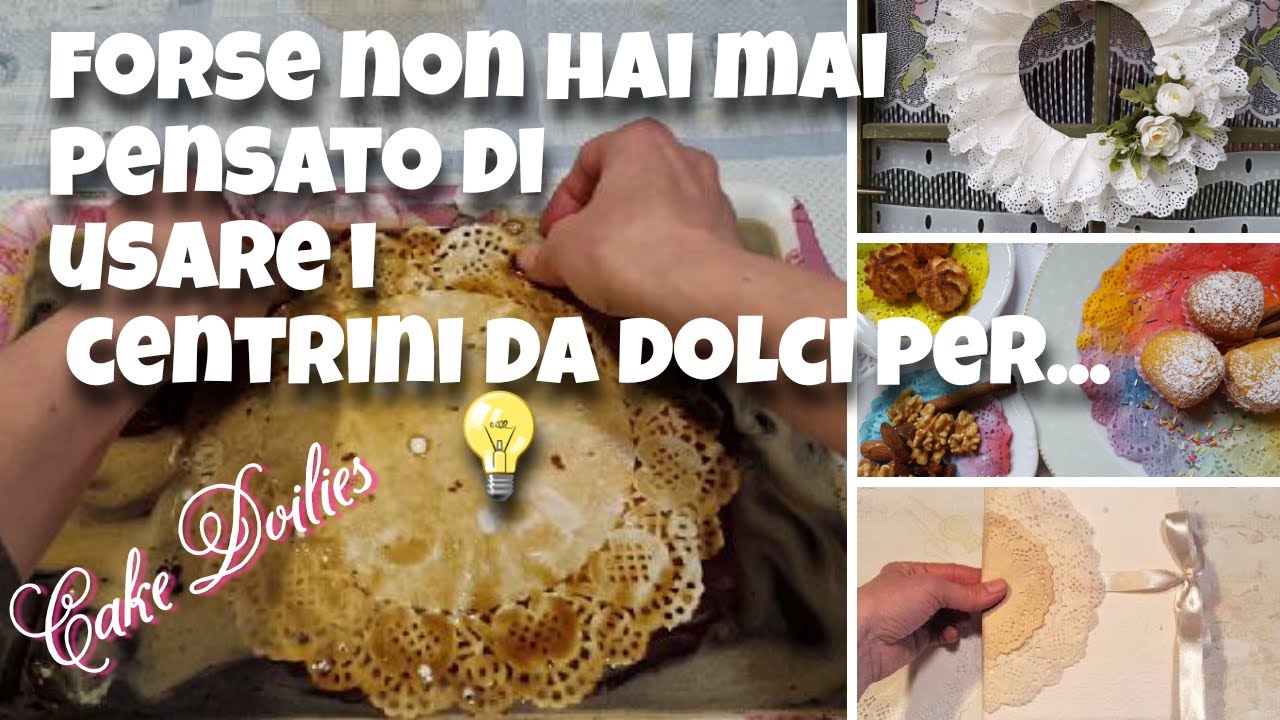 50 Centrini Di Carta In Pizzo Oro - Rotondi Per Torte, Matrimoni, Compleanni, Decorazioni - Foto 14