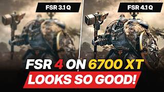 FSR 4 on the RX 6700 XT – How Much Performance Does It Cost? | 10 Games | 1440p