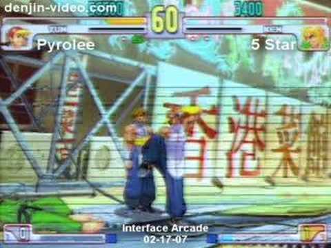 SFIII: 3rd Strike - Interface Arcade 3v3 Exhibition [Part 1]