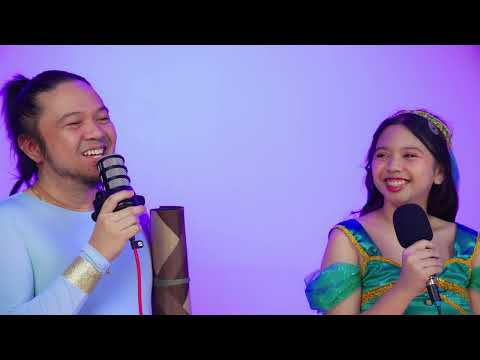 A WHOLE NEW WORLD cover with Daughter Rahfa