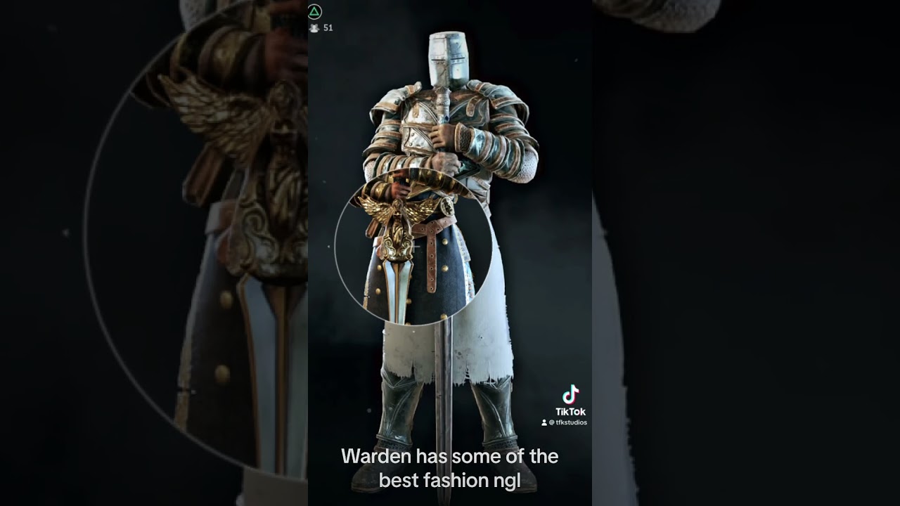 For honor warden is the best 