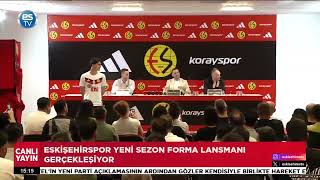 Eskişehirspor’un Yeni Sezon Sarı Forması Tanıtıldı