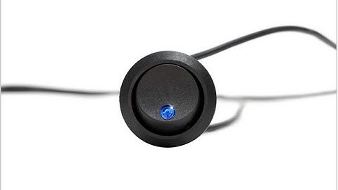 12V Round Rocker Boat LED Light Toggle SPST Switch ON-OFF